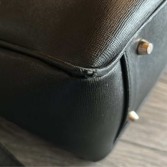 Authentic Furla Amina Medium Tote East/West Leather Satchel crossbody Handbag - Picture 5 of 16